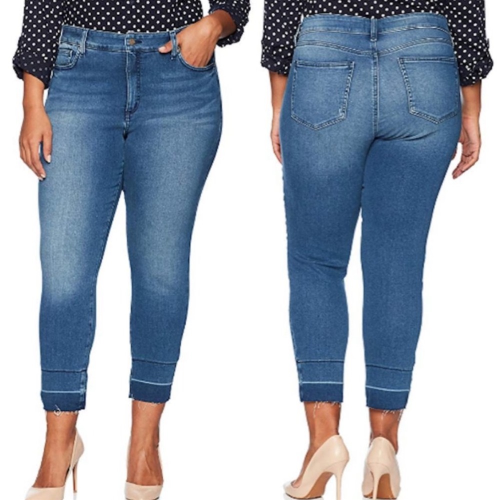 NYDJ Alina Released Hem Ankle Skinny Jeans Size 20W